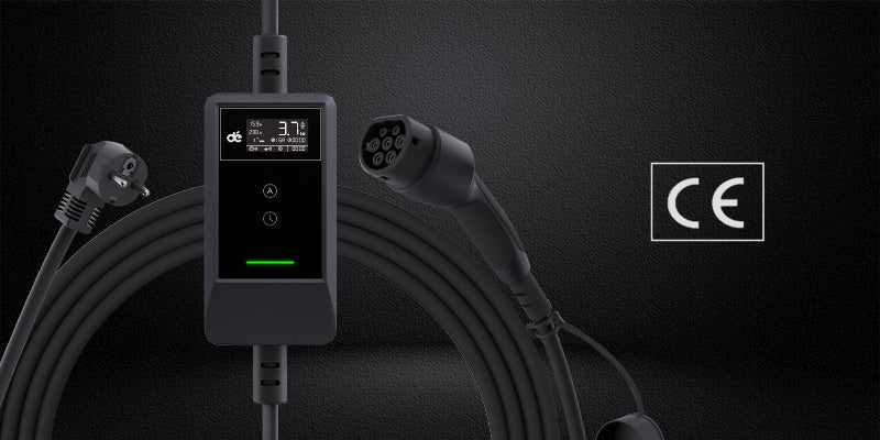 Enofazna 3,7 kW prenosna polnilna postaja za električna vozila + WiFi + App