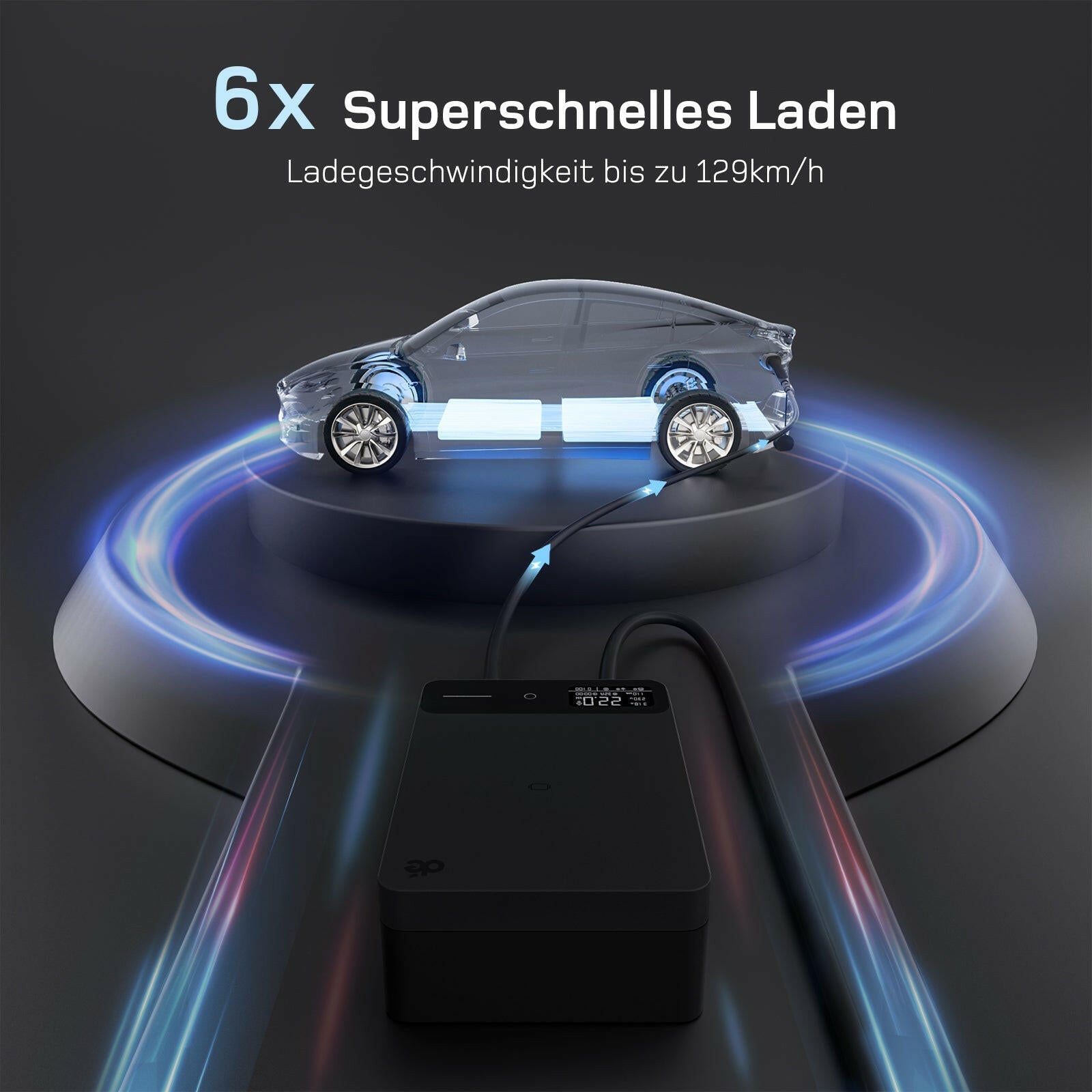 22 kW stenska polnilna postaja za električna vozila	