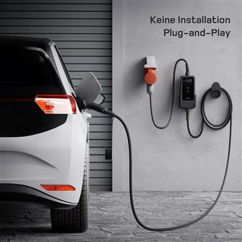 22 kW prenosna polnilna postaja za električna vozila + WiFi + App
