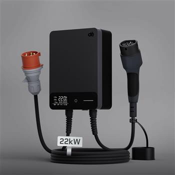 22 kW stenska polnilna postaja za električna vozila	