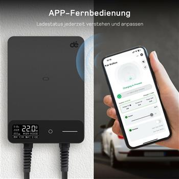 22 kW stenska polnilna postaja za električna vozila	