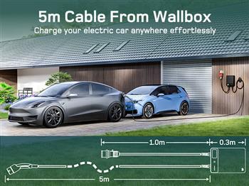 11 kW stenska polnilna postaja za električna vozila