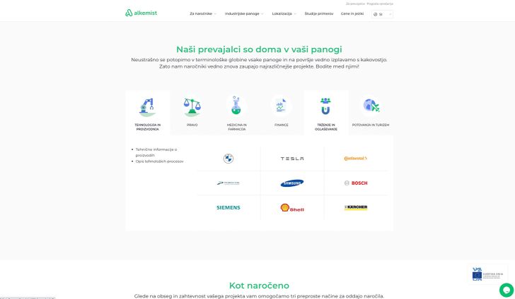 Alkemist prevajalska agencija